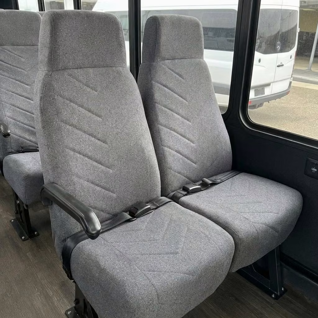 bell gardens 18 passenger minibus high back seats