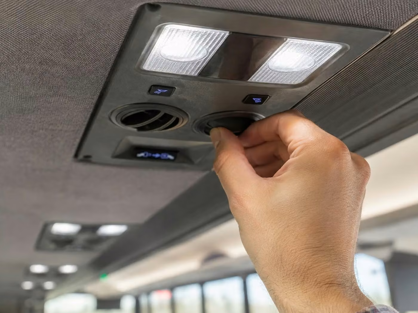 bell gardens charter bus climate control