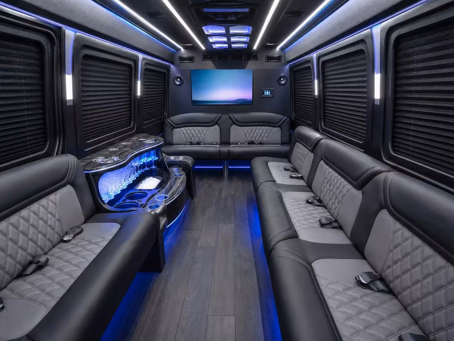 bell gardens private charter bus service for team building events