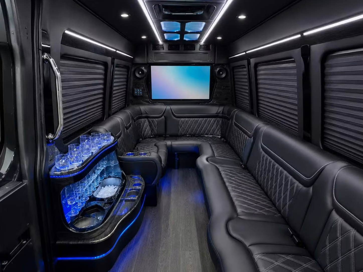 bell gardens school trip charter buses with gps tracking seatbelts and pa systems